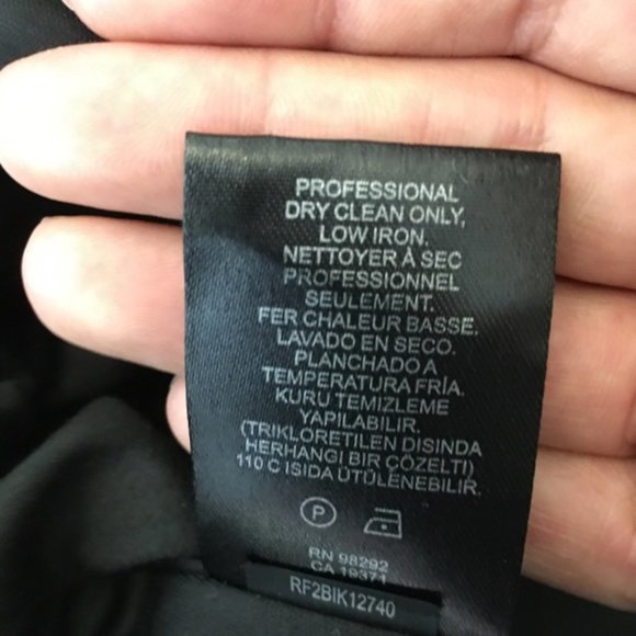 TIBI Birdeye Knit Dress Fit & Flare Black/White 2 - Picture 3 of 11